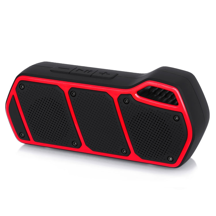 NewRixing NR-5011 Outdoor Portable Bluetooth Speakerr, Support Hands-free Call / TF Card / FM / U Disk(Red) - free shipping - PMC Jewellery - Order now!