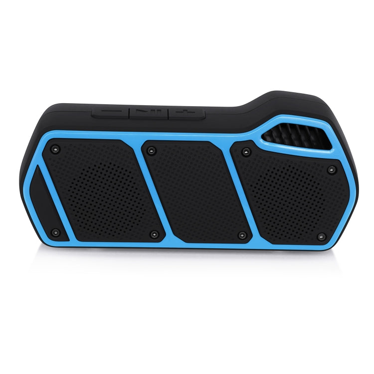 NewRixing NR-5011 Outdoor Portable Bluetooth Speakerr, Support Hands-free Call / TF Card / FM / U Disk(Blue) - free shipping - PMC Jewellery - Order now!