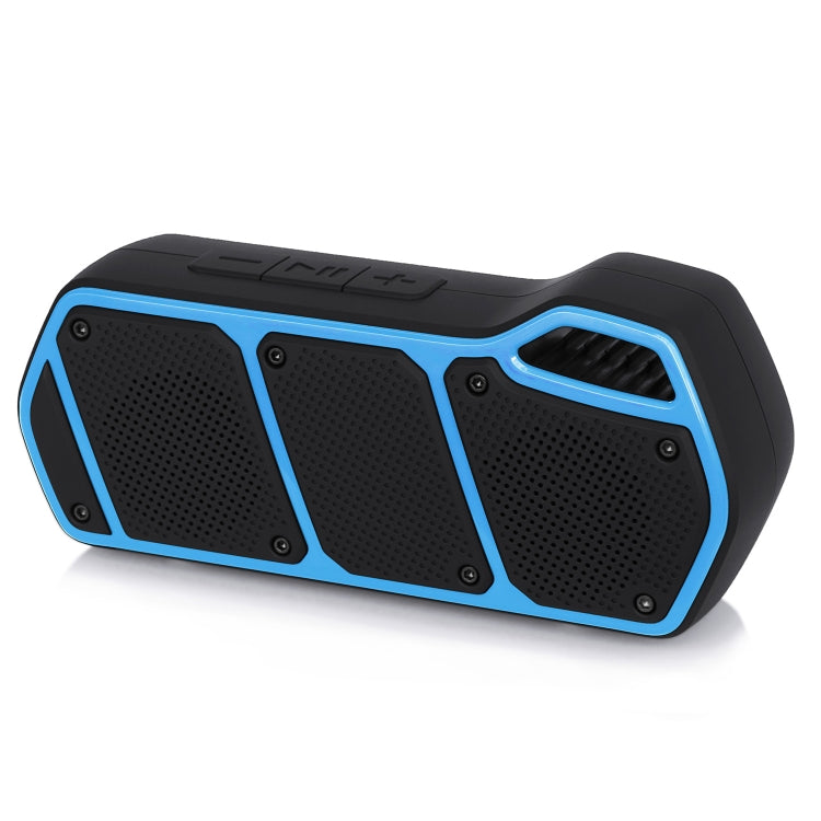 NewRixing NR-5011 Outdoor Portable Bluetooth Speakerr, Support Hands-free Call / TF Card / FM / U Disk(Blue) - free shipping - PMC Jewellery - Order now!