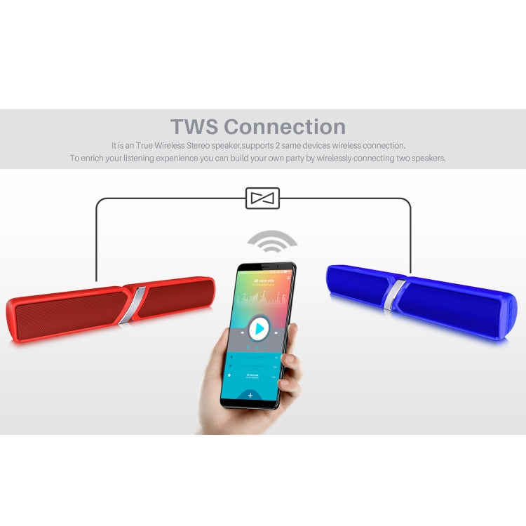 NewRixing NR-6017 Outdoor Portable Bluetooth Speaker, Support Hands-free Call / TF Card / FM / U Disk(Black) - free shipping - PMC Jewellery - Order now!