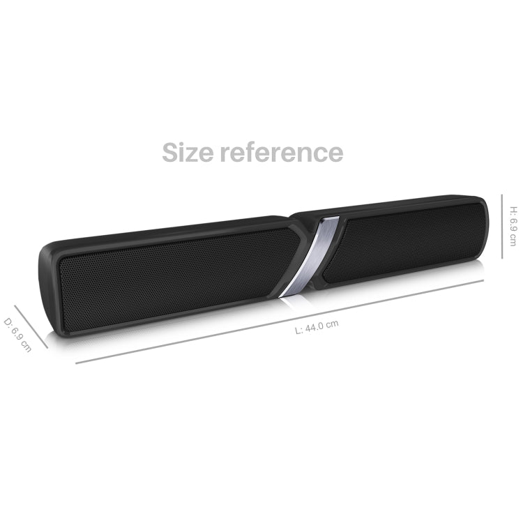 NewRixing NR-6017 Outdoor Portable Bluetooth Speaker, Support Hands-free Call / TF Card / FM / U Disk(Blue) - free shipping - PMC Jewellery - Order now!