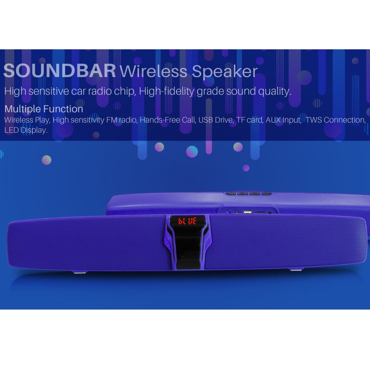 NewRixing NR-7017 Outdoor Portable Bluetooth Speaker, Support Hands-free Call / TF Card / FM / U Disk(Black) - free shipping - PMC Jewellery - Order now!