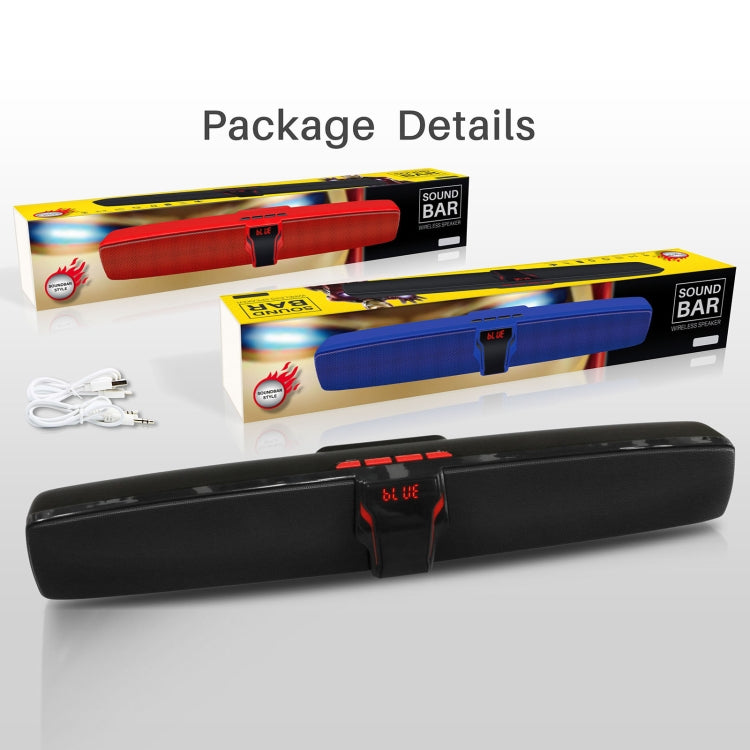 NewRixing NR-7017 Outdoor Portable Bluetooth Speaker, Support Hands-free Call / TF Card / FM / U Disk(Black) - free shipping - PMC Jewellery - Order now!