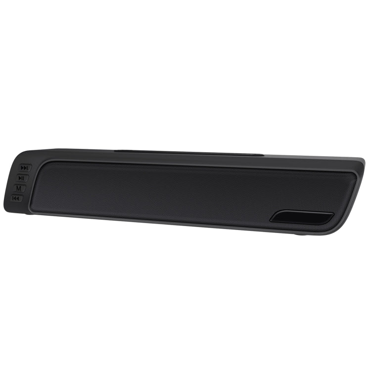NewRixing NR-7018 Outdoor Portable Bluetooth Speaker with Phone Holder, Support Hands-free Call / TF Card / FM / U Disk(Black) - free shipping - PMC Jewellery - Order now!