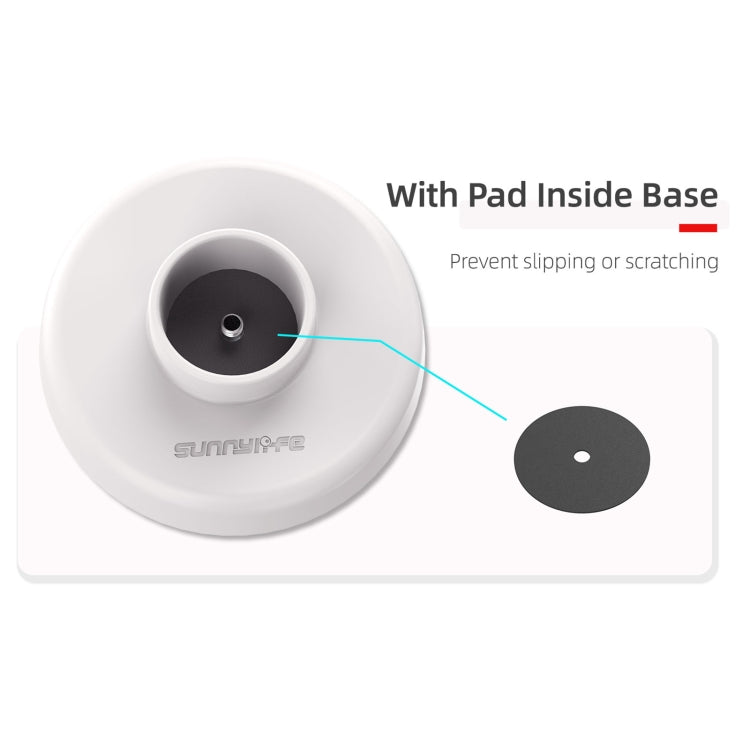 Sunnylife DZ75 Mobile Phone Gimbal Desktop Fixed Stand Base for DJI OM 5(White) -  by Sunnylife | Online Shopping South Africa | PMC TechLife | Buy Now Pay Later Mobicred