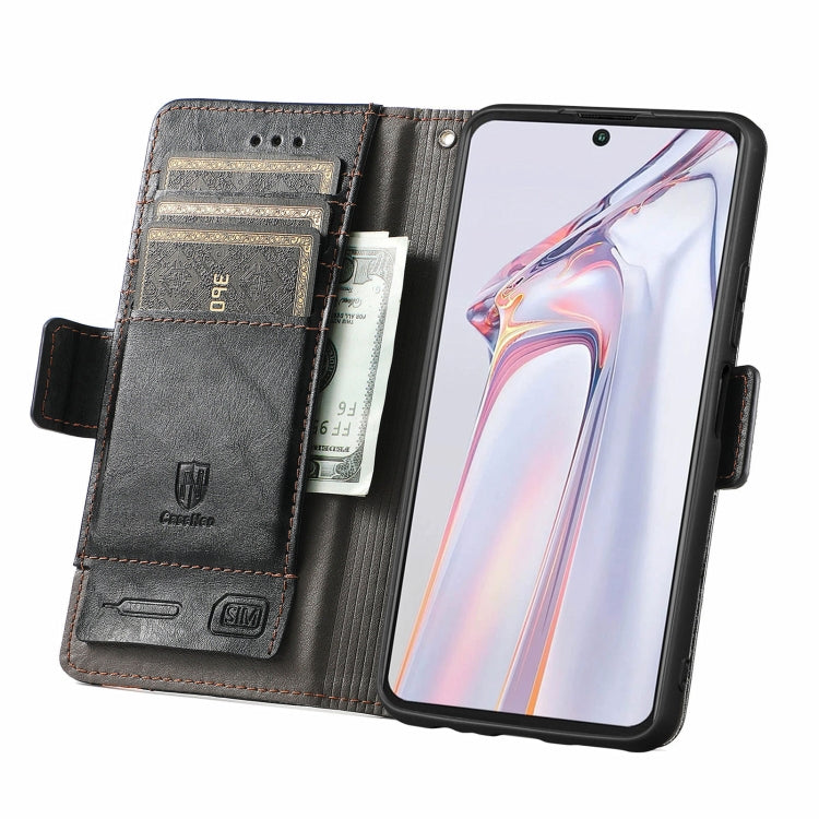 For Blackview A100 CaseNeo Business Splicing Dual Magnetic Buckle Horizontal Flip PU Leather Case with Holder & Card Slots & Wallet(Black) - More Brand by PMC TechLife | Online Shopping South Africa | PMC TechLife | Buy Now Pay Later Mobicred