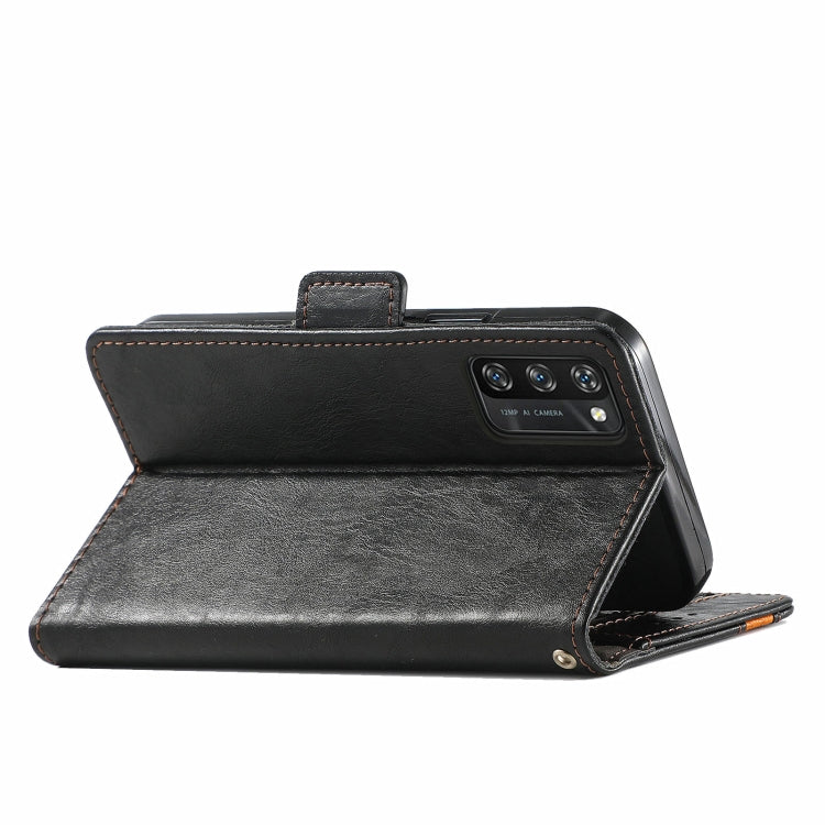 For Blackview A100 CaseNeo Business Splicing Dual Magnetic Buckle Horizontal Flip PU Leather Case with Holder & Card Slots & Wallet(Black) - More Brand by PMC TechLife | Online Shopping South Africa | PMC TechLife | Buy Now Pay Later Mobicred