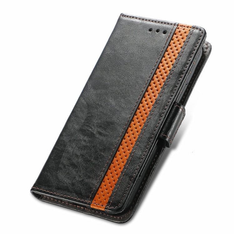 For Blackview A100 CaseNeo Business Splicing Dual Magnetic Buckle Horizontal Flip PU Leather Case with Holder & Card Slots & Wallet(Black) - More Brand by PMC TechLife | Online Shopping South Africa | PMC TechLife | Buy Now Pay Later Mobicred