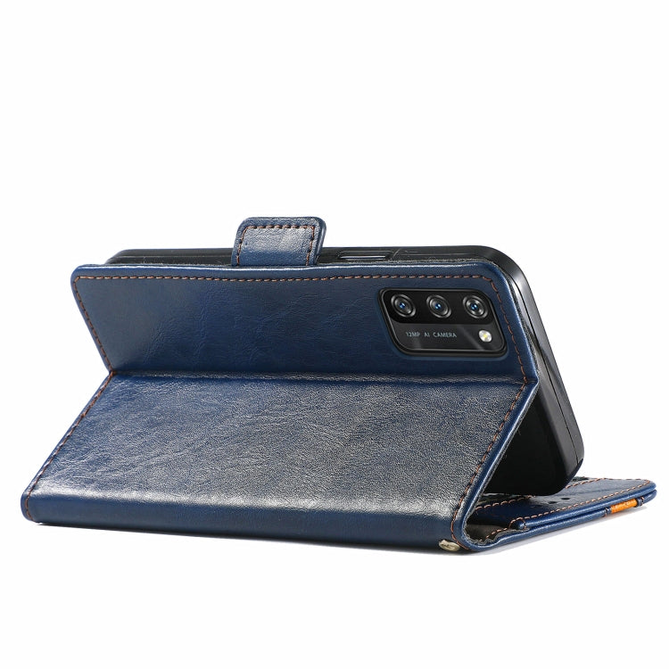 For Blackview A100 CaseNeo Business Splicing Dual Magnetic Buckle Horizontal Flip PU Leather Case with Holder & Card Slots & Wallet(Blue) - More Brand by PMC TechLife | Online Shopping South Africa | PMC TechLife | Buy Now Pay Later Mobicred