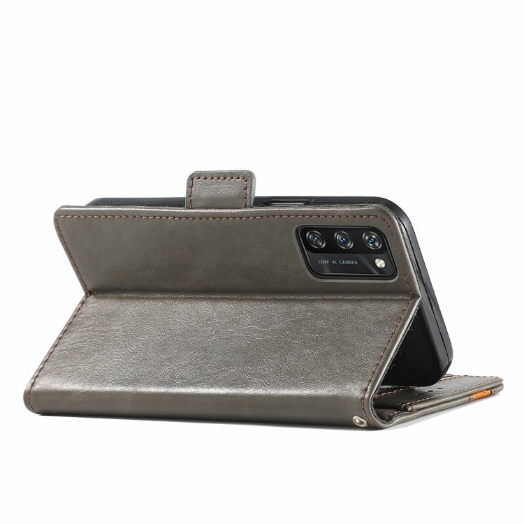 For Blackview A100 CaseNeo Business Splicing Dual Magnetic Buckle Horizontal Flip PU Leather Case with Holder & Card Slots & Wallet(Grey) - More Brand by PMC TechLife | Online Shopping South Africa | PMC TechLife | Buy Now Pay Later Mobicred