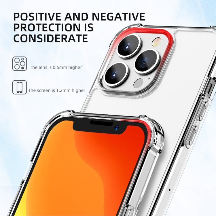 For iPhone 13 Pro Max iPAKY Crystal Clear Series Transparent Shockproof TPU + PC Protective Case - iPhone 13 Pro Max Cases by iPAKY | Online Shopping South Africa | PMC TechLife