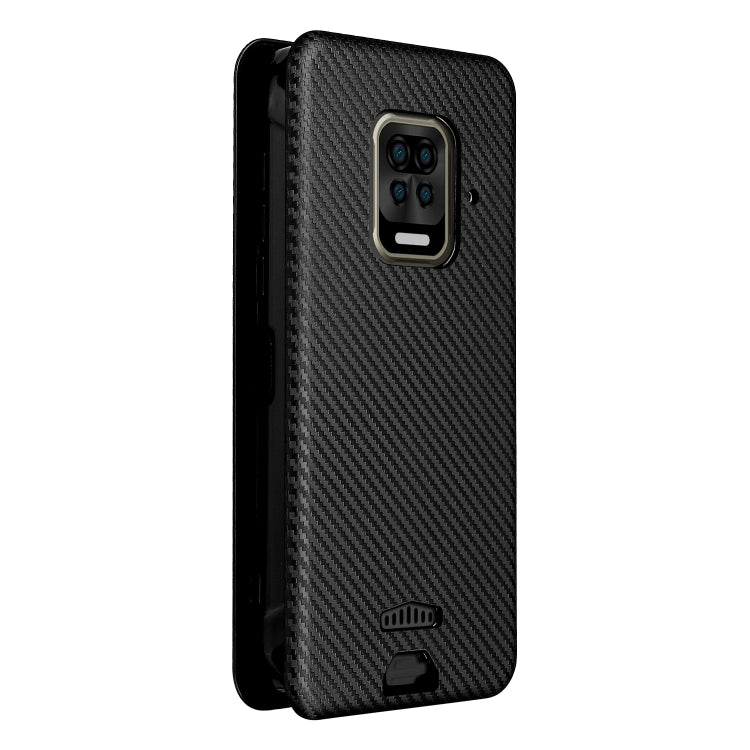 For Doogee S59 / S59 Pro Carbon Fiber Texture Horizontal Flip TPU + PC + PU Leather Case with Card Slot(Black) - More Brand by PMC TechLife | Online Shopping South Africa | PMC TechLife | Buy Now Pay Later Mobicred