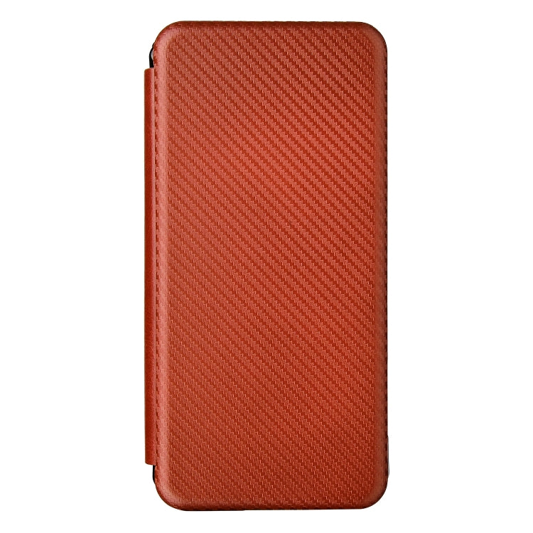 For Doogee S86 / S86 Pro Carbon Fiber Texture Horizontal Flip TPU + PC + PU Leather Case with Card Slot(Brown) - More Brand by PMC TechLife | Online Shopping South Africa | PMC TechLife | Buy Now Pay Later Mobicred