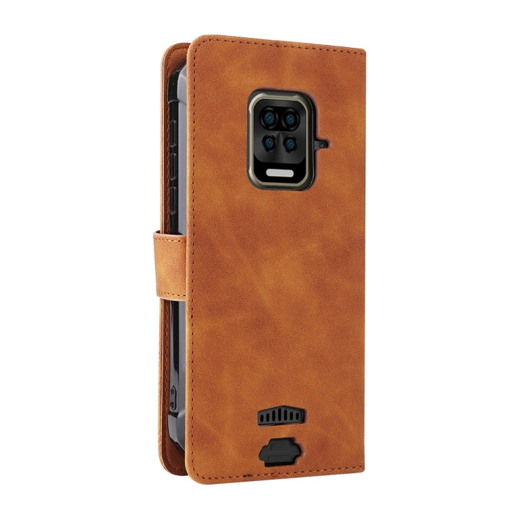For Doogee S59 / S59 Pro Solid Color Skin Feel Magnetic Buckle Horizontal Flip Calf Texture PU Leather Case with Holder & Card Slots & Wallet(Brown) - More Brand by PMC TechLife | Online Shopping South Africa | PMC TechLife | Buy Now Pay Later Mobicred