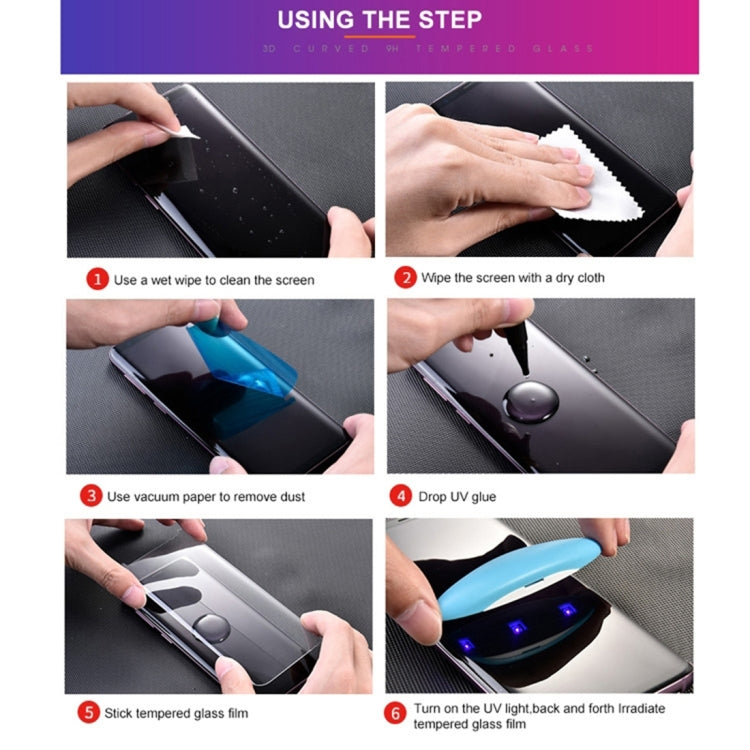 For vivo X70 Pro UV Liquid Curved Full Glue Tempered Glass Film - vivo Tempered Glass by PMC TechLife | Online Shopping South Africa | PMC TechLife