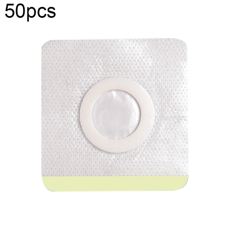 50pcs 043 Non-woven Stickers Wound Anti-seepage Three-volt Medicinal Patch, Size:5x5x1.5cm (Square) - Others by PMC TechLife | Online Shopping South Africa | PMC TechLife