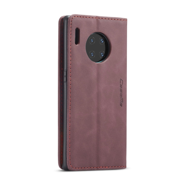 For Huawei Mate 30 Pro 4G / 5G CaseMe-013 Multifunctional Horizontal Flip Leather Case with Card Slot & Holder & Wallet(Wine Red) - Huawei Cases by CaseMe | Online Shopping South Africa | PMC Jewellery | Buy Now Pay Later Mobicred