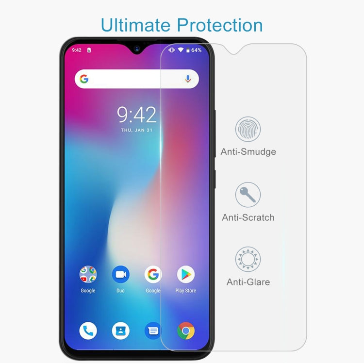 For Blackview A70 / A70 Pro / A55 50 PCS 0.26mm 9H 2.5D Tempered Glass Film - free shipping - PMC TechLife - Order now!