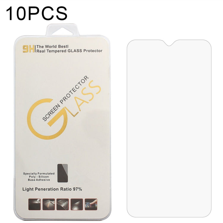 For Blackview A70 / A70 Pro / A55 10 PCS 0.26mm 9H 2.5D Tempered Glass Film - For Blackview by PMC TechLife | Online Shopping South Africa | PMC TechLife | Buy Now Pay Later Mobicred