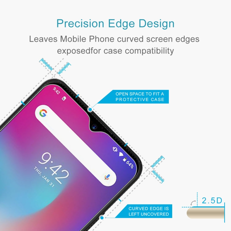 For Blackview A70 / A70 Pro / A55 10 PCS 0.26mm 9H 2.5D Tempered Glass Film - For Blackview by PMC TechLife | Online Shopping South Africa | PMC TechLife | Buy Now Pay Later Mobicred