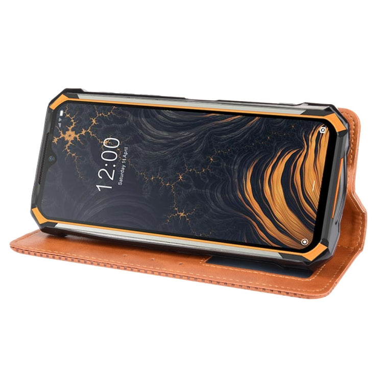 For Doogee S88 Plus / S88 Pro Magnetic Buckle Retro Crazy Horse Texture Horizontal Flip Leather Case with Holder & Card Slots & Photo Frame(Brown) - More Brand by PMC TechLife | Online Shopping South Africa | PMC TechLife | Buy Now Pay Later Mobicred