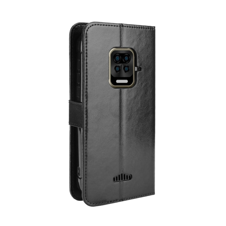 For Doogee S59 / S59 Pro Crazy Horse Texture Horizontal Flip Leather Case with Holder & Card Slots & Lanyard(Black) - More Brand by PMC TechLife | Online Shopping South Africa | PMC TechLife | Buy Now Pay Later Mobicred
