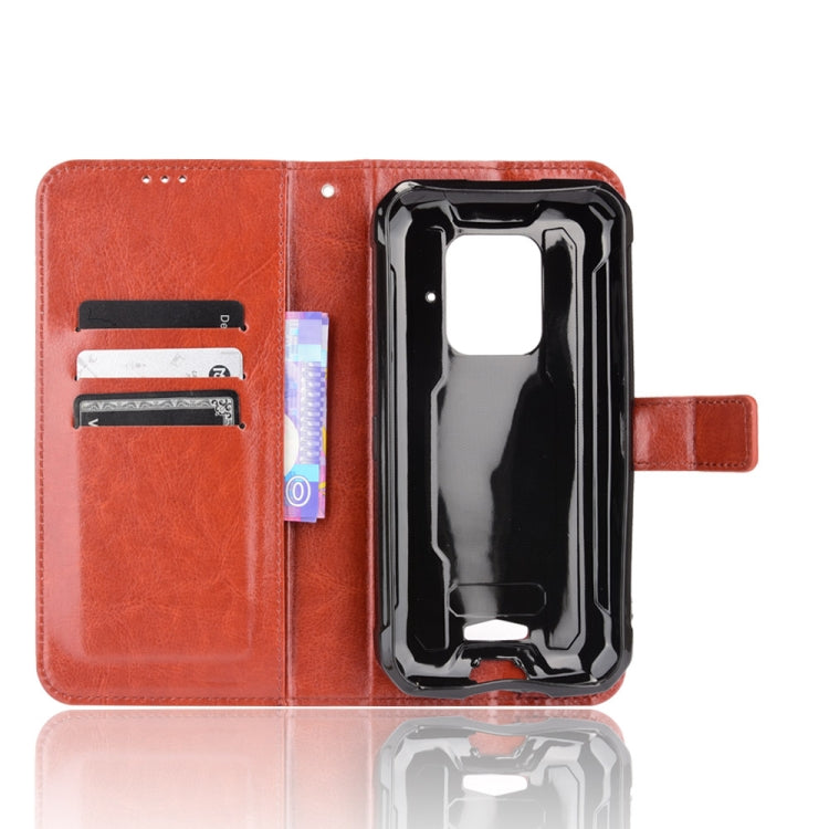 For Doogee S59 / S59 Pro Crazy Horse Texture Horizontal Flip Leather Case with Holder & Card Slots & Lanyard(Brown) - More Brand by PMC TechLife | Online Shopping South Africa | PMC TechLife | Buy Now Pay Later Mobicred
