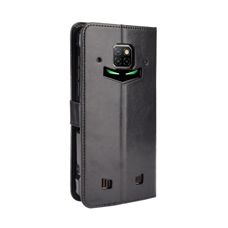 For Doogee S88 Plus / S88 Pro Crazy Horse Texture Horizontal Flip Leather Case with Holder & Card Slots & Lanyard(Black) - More Brand by PMC TechLife | Online Shopping South Africa | PMC TechLife | Buy Now Pay Later Mobicred