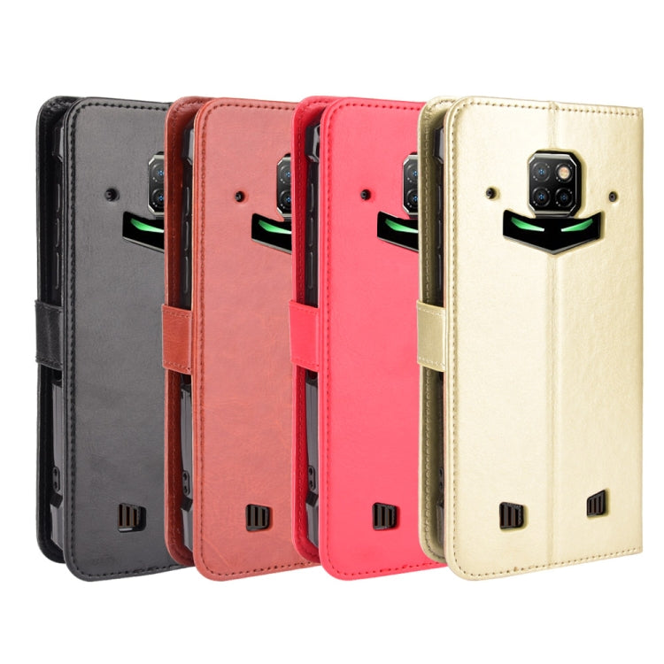 For Doogee S88 Plus / S88 Pro Crazy Horse Texture Horizontal Flip Leather Case with Holder & Card Slots & Lanyard(Black) - More Brand by PMC TechLife | Online Shopping South Africa | PMC TechLife | Buy Now Pay Later Mobicred