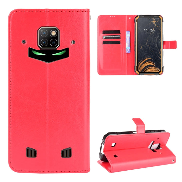 For Doogee S88 Plus / S88 Pro Crazy Horse Texture Horizontal Flip Leather Case with Holder & Card Slots & Lanyard(Red) - More Brand by PMC TechLife | Online Shopping South Africa | PMC TechLife | Buy Now Pay Later Mobicred