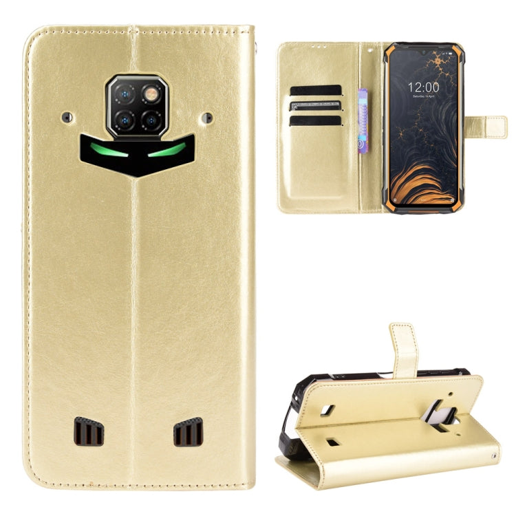 For Doogee S88 Plus / S88 Pro Crazy Horse Texture Horizontal Flip Leather Case with Holder & Card Slots & Lanyard(Gold) - More Brand by PMC TechLife | Online Shopping South Africa | PMC TechLife | Buy Now Pay Later Mobicred