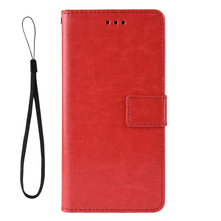 For Blackview Oscal C20 Crazy Horse Texture Horizontal Flip Leather Case with Holder & Card Slots & Lanyard(Red) - free shipping - PMC TechLife - Order now!