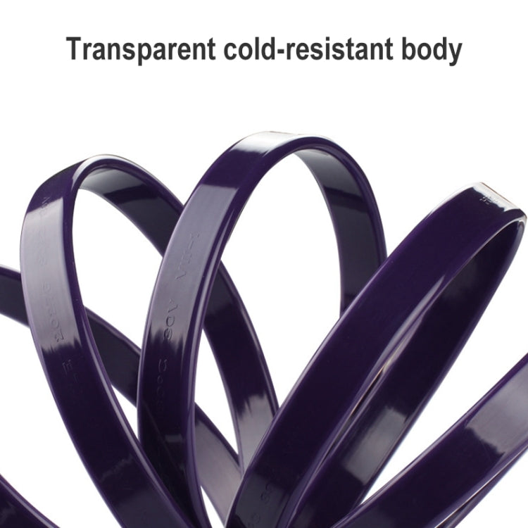 ULT-unite 4K Ultra HD Gold-plated HDMI to HDMI Flat Cable, Cable Length:10m(Transparent Red) - free shipping - PMC Jewellery - Order now!