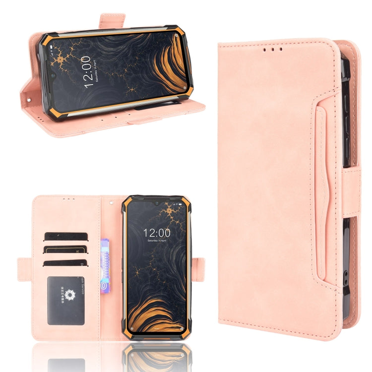 For Doogee S88 Plus / S88 Pro Skin Feel Calf Pattern Horizontal Flip Leather Case with Holder & Card Slots & Photo Frame(Pink) - More Brand by PMC TechLife | Online Shopping South Africa | PMC TechLife | Buy Now Pay Later Mobicred