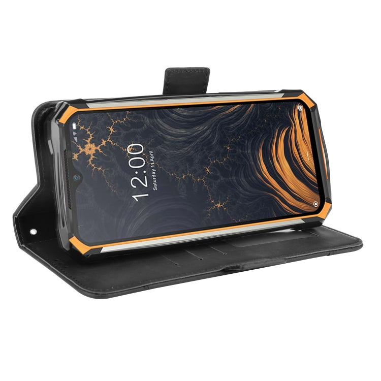 For Doogee S88 Plus / S88 Pro Skin Feel Calf Pattern Horizontal Flip Leather Case with Holder & Card Slots & Photo Frame(Black) - More Brand by PMC TechLife | Online Shopping South Africa | PMC TechLife | Buy Now Pay Later Mobicred