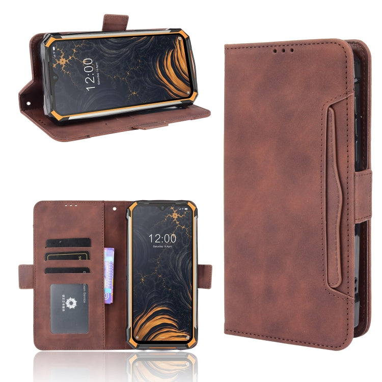 For Doogee S88 Plus / S88 Pro Skin Feel Calf Pattern Horizontal Flip Leather Case with Holder & Card Slots & Photo Frame(Brown) - More Brand by PMC TechLife | Online Shopping South Africa | PMC TechLife | Buy Now Pay Later Mobicred