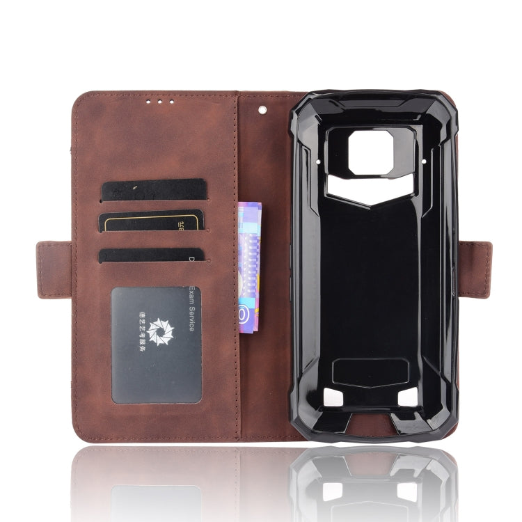 For Doogee S88 Plus / S88 Pro Skin Feel Calf Pattern Horizontal Flip Leather Case with Holder & Card Slots & Photo Frame(Brown) - More Brand by PMC TechLife | Online Shopping South Africa | PMC TechLife | Buy Now Pay Later Mobicred