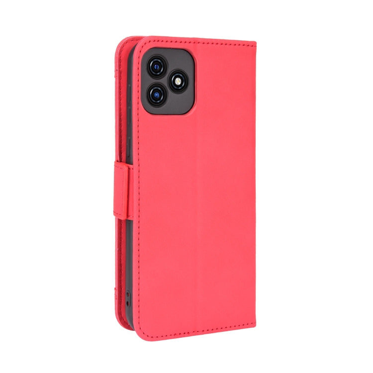For Blackview Oscal C20 Skin Feel Calf Pattern Horizontal Flip Leather Case with Holder & Card Slots & Photo Frame(Red) - More Brand by PMC TechLife | Online Shopping South Africa | PMC TechLife | Buy Now Pay Later Mobicred