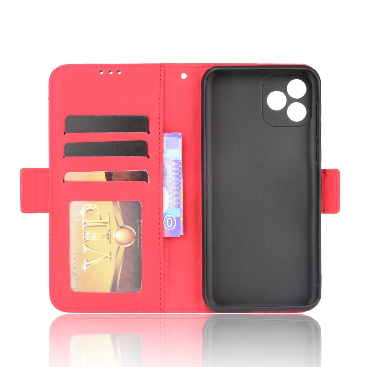 For Blackview Oscal C20 Skin Feel Calf Pattern Horizontal Flip Leather Case with Holder & Card Slots & Photo Frame(Red) - More Brand by PMC TechLife | Online Shopping South Africa | PMC TechLife | Buy Now Pay Later Mobicred