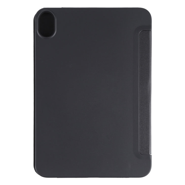For iPad mini 2024 / mini 6 GEBEI Shockproof Horizontal Flip Tablet Case with Three-folding Holder(Black) - free shipping - PMC TechLife - Order now!