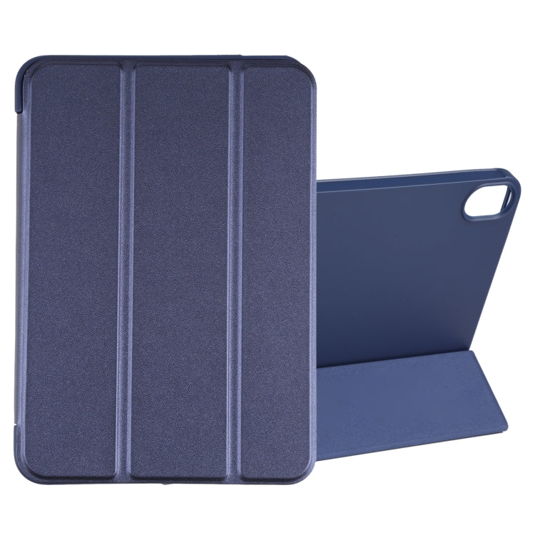 For iPad mini 2024 / mini 6 GEBEI Shockproof Horizontal Flip Tablet Case with Three-folding Holder(Royal Blue) - free shipping - PMC TechLife - Order now!