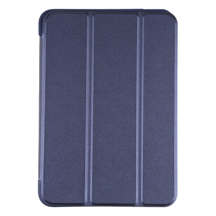 For iPad mini 2024 / mini 6 GEBEI Shockproof Horizontal Flip Tablet Case with Three-folding Holder(Royal Blue) - free shipping - PMC TechLife - Order now!