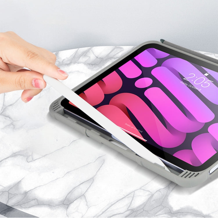 For iPad mini 6 / mini 2024 Mutural Horizontal Flip Tablet Case with Holder & Pen Slot(Rose Gold) - free shipping - PMC TechLife - Order now!