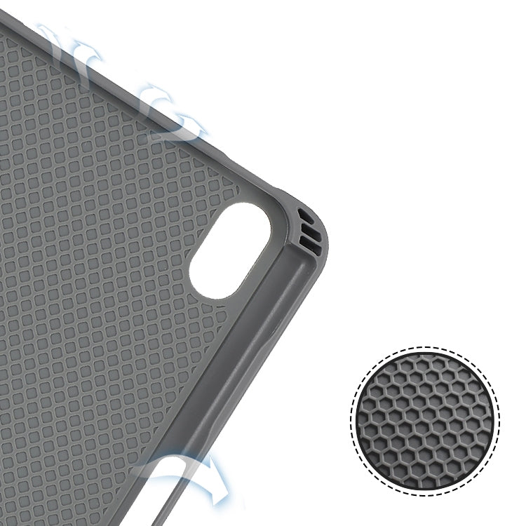 For iPad mini 6 / mini 2024 Mutural YASHI Series Cloth Pattern Texture Horizontal Flip Tablet Case(Green) - free shipping - PMC TechLife - Order now!