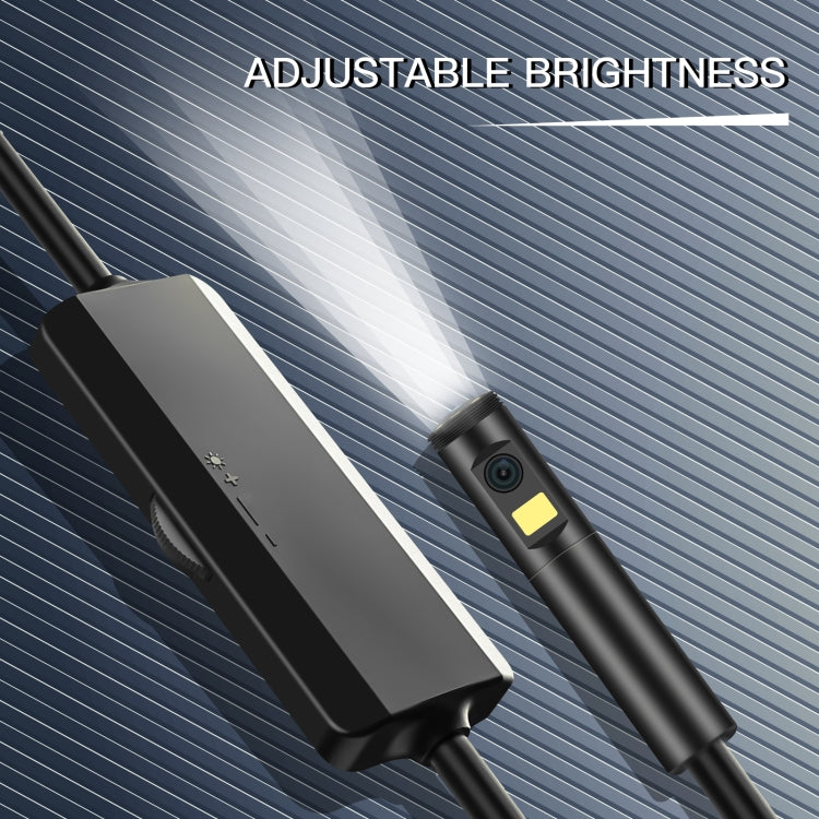 AN100 3 in 1 IP68 Waterproof USB-C / Type-C + Micro USB + USB Dual Cameras Industrial Digital Endoscope with 9 LEDs, Support Android System, Lens Diameter: 8mm, Length:1m Soft Cable - free shipping - PMC Jewellery - Order now!