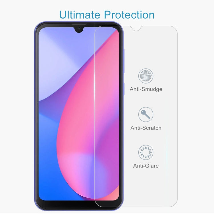 For Blackview Oscal C20 Pro 50 PCS 0.26mm 9H 2.5D Tempered Glass Film - For Blackview by PMC TechLife | Online Shopping South Africa | PMC TechLife