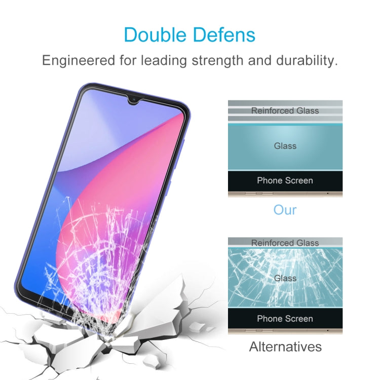 For Blackview Oscal C20 Pro 50 PCS 0.26mm 9H 2.5D Tempered Glass Film - For Blackview by PMC TechLife | Online Shopping South Africa | PMC TechLife