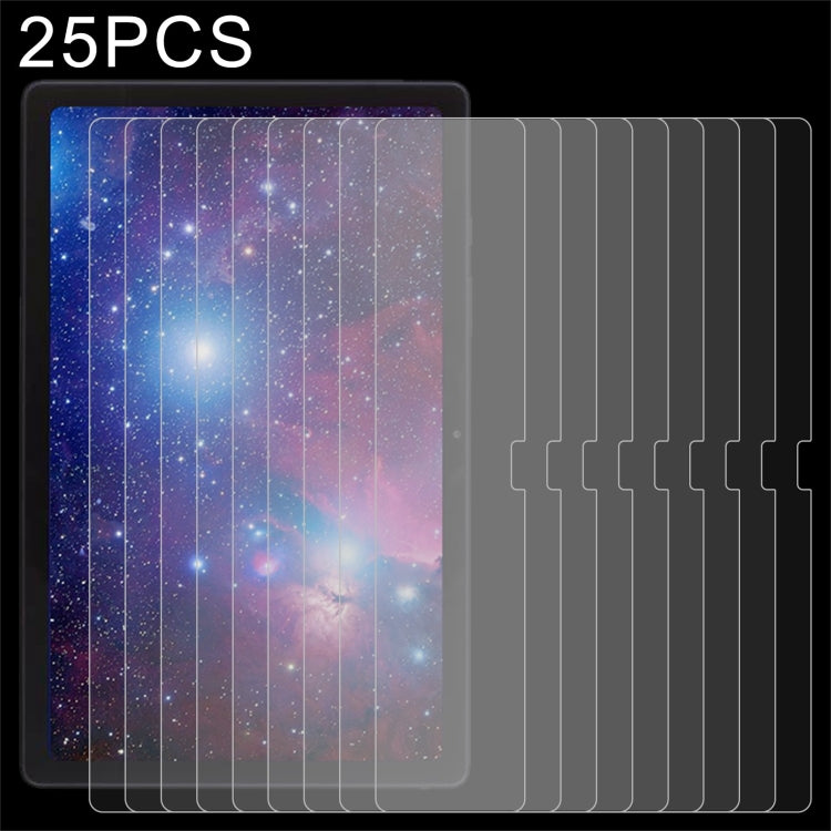 25pcs 9H 2.5D Explosion-proof Tempered Tablet Glass Film For Samsung Galaxy Tab A8 / X200 / X205 / Galaxy Tab A8 10.5 2021 / Chiwei HiPad X Pro 10.5 / Blackview Tab 15 / 15 Pro / HOTWAV Tab R5 / Tab R6 Pro - For Samsung Tab by PMC TechLife | Online Shopping South Africa | PMC TechLife