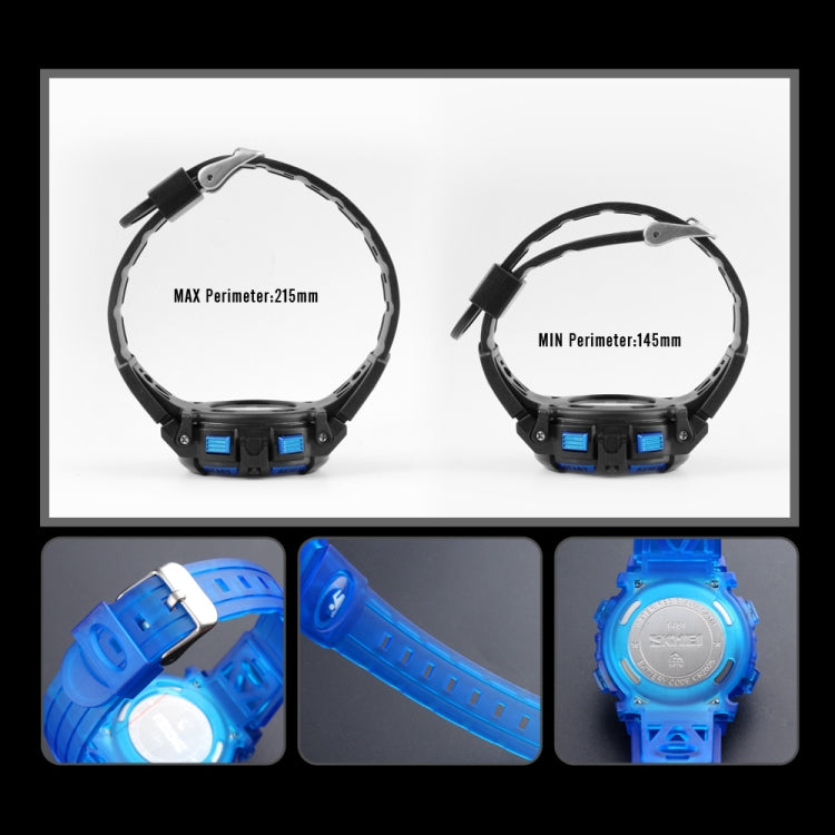 SKMEI 1451 LED Digital Stopwatch Chronograph Luminous Children Sports Electronic Watch(Yellow Shell Blue Circle) - free shipping - PMC TechLife - Order now!