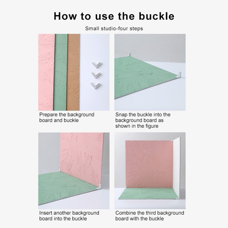 80 x 60cm PVC Backdrop Board Coarse Sand Texture Cement Photography Backdrop Board(Grey Blue) - Brick Wall by PMC TechLife | Online Shopping South Africa | PMC TechLife | Buy Now Pay Later Mobicred